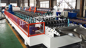 咬口式鋼板倉(cāng)成型機(jī)設(shè)備